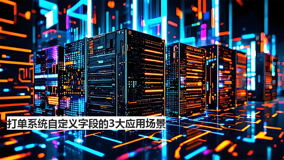 打單系統自定義字段的3大應用場景 打單系統自定義字段的3大應用場景