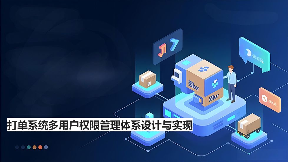 打單系統多用戶權限管理體系設計與實現 打單系統多用戶權限管理體系設計與實現