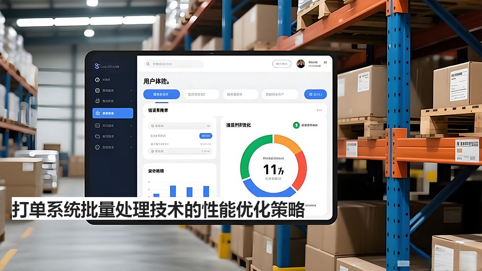 打單系統批量處理技術的性能優化策略 打單系統批量處理技術的性能優化策略