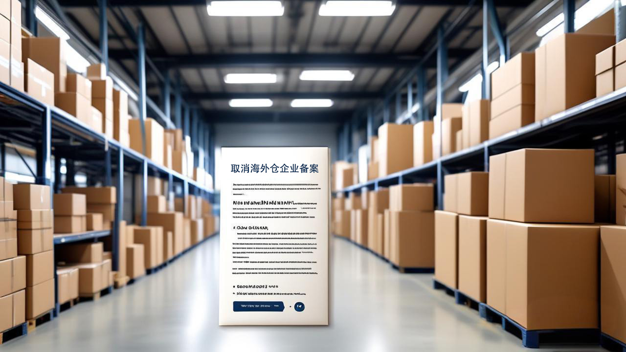 取消海外倉企業備案