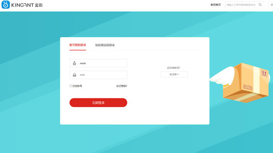 國際快遞系統演示截圖a
